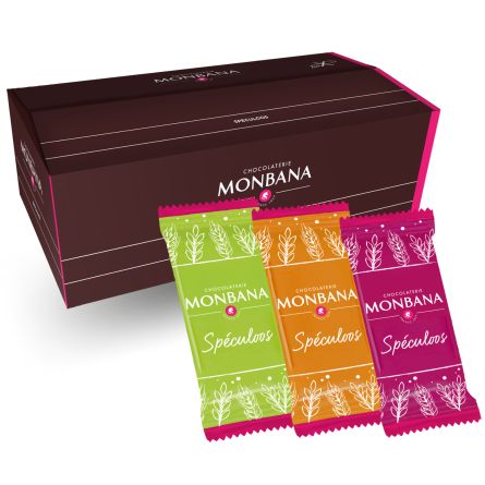 Mini spéculoos - MONBANA® Boite 300 pcs