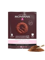 MONBANA lacté 4 étoiles  - 10 sticks 25 gr