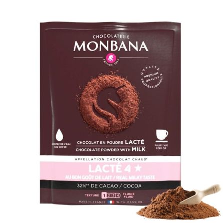 MONBANA lacté 4 étoiles  - 10 sticks 25 gr