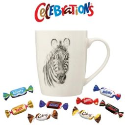 Mug "zèbre" 36 cl + 20...