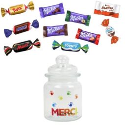 Bonbonnière "Merci" + 15...