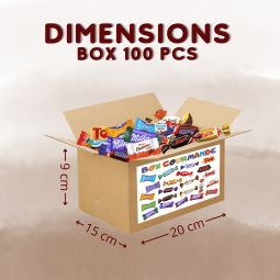 DIMENSIONS BOX 100