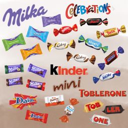 VARIETES DE CHOCOLATS BOX 1000