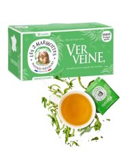 LES 2 MARMOTTES infusion verveine - Boîte 30 sachets