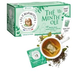 LES 2 MARMOTTES Thé menth'olé