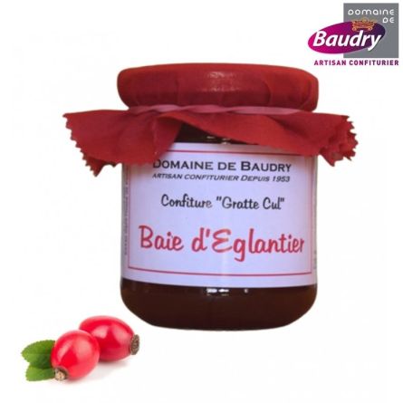 Confiture Baie d'églantier 250 g - BAUDRY