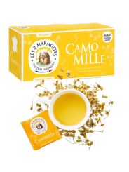 LES 2 MARMOTTES infusion camomille matricaire - Boîte 30 sachets