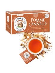 LES 2 MARMOTTES infusion pomme cannelle - Boîte 30 sachets