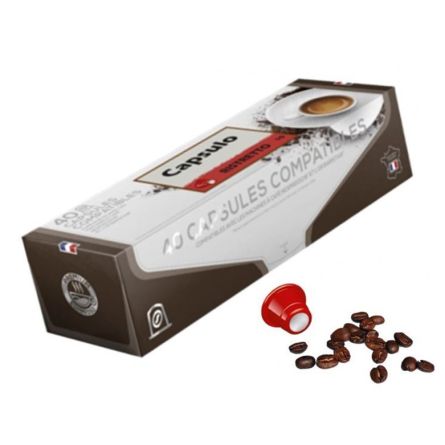 CAPSULO ristretto - capsules plastique 40pcs