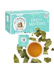 LES 2 MARMOTTES Infusion duo de menthes - 30 sachets