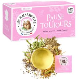 LES 2 MARMOTTES Infusion Pause toujours - 30 sachets