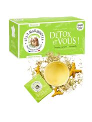 LES 2 MARMOTTES Infusion Détox et vous - 30 sachets