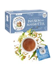 LES 2 MARMOTTES Infusion des Marmottes - 30 sachets