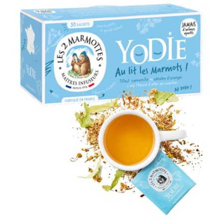 LES 2 MARMOTTES Infusion Yodie - 30 sachets