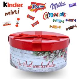 Boite ronde + 80 chocolats...