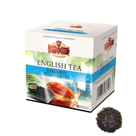 ENGLISH TEA thé earl grey - 20 sachets pyramide