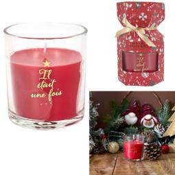 Coffret bougie cannelle
