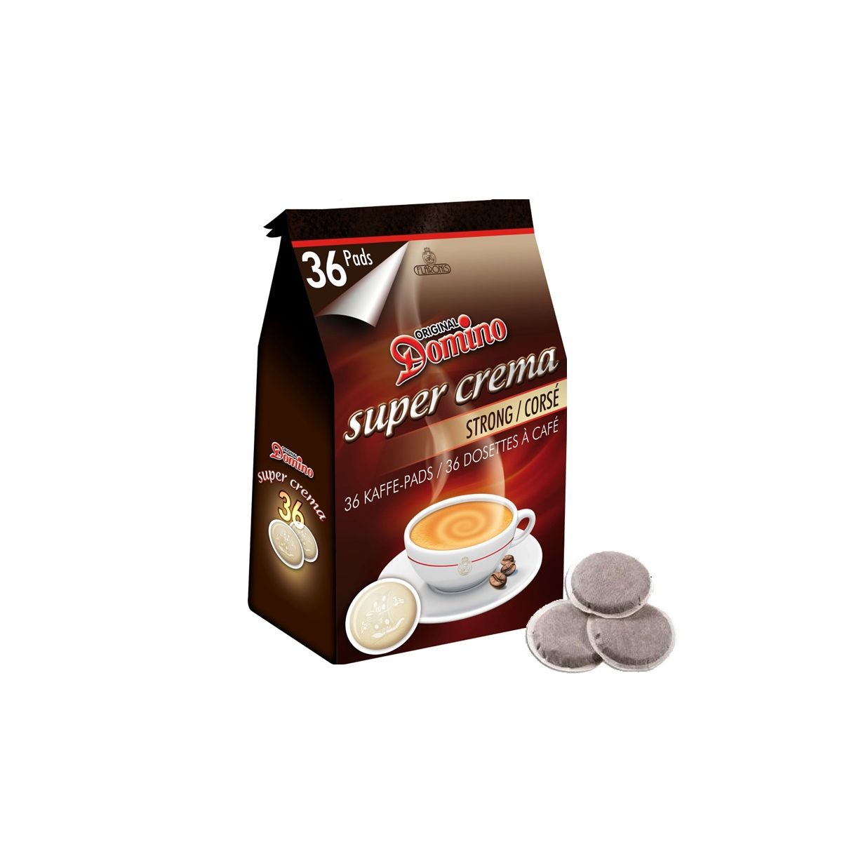 café corsé- 1 sachet 36 dosettes