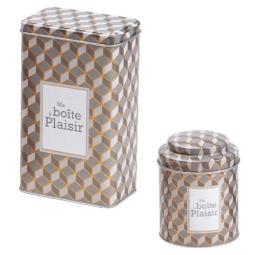 Boite à biscuits + thé -...