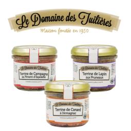 Trio de terrines 3x90 g