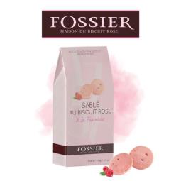 Sablé biscuit rose et...