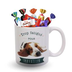 Mug chien 30 cl "Trop...