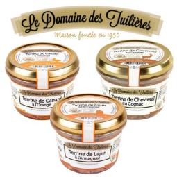 Trio de terrines 3x180 g