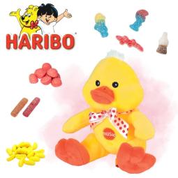 HARIBO peluche poussin + 25...