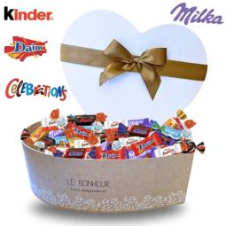 Coffret coeur "Bonheur" +...