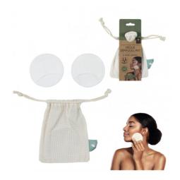 Disque démaquillant bambou x2