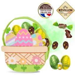 Panier feutrine oeufs + 35...