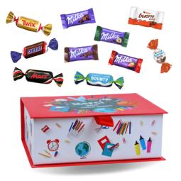 Coffret "Merci" + 50 chocolats