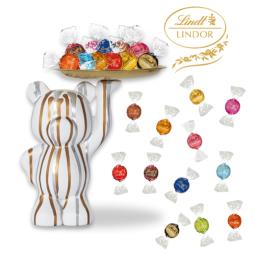 Coffret statue ours blanc +...