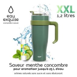 Mug isotherme kaki 1,2L + 1...