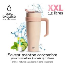 Mug isotherme saumon 1,2L +...