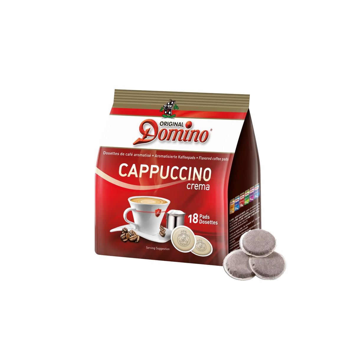 cappuccino crema - 18 dosettes