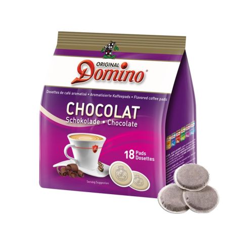 café aromatisé chocolat - 18 dosettes