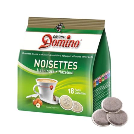 café aromatisé noisette - 18 dosettes