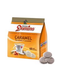 café aromatisé caramel - 18 dosettes