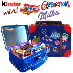 Valisette métal bleue + 40...