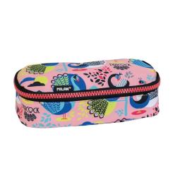 Trousse ovale Paon