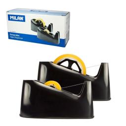 Porte-rouleau noir avec...