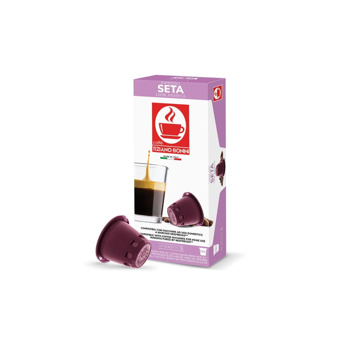 Café seta - 1 boîte 10 capsules