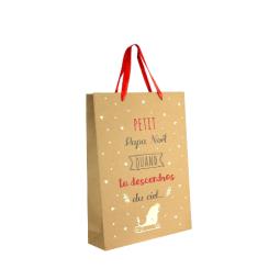 Petit sac "Petit papa Noël.."
