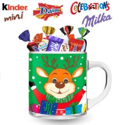 Mug Renne + 20 chocolats