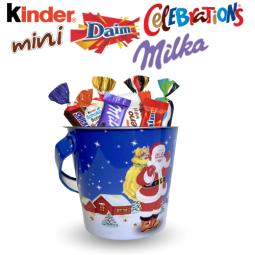 Petit seau + 20 chocolats