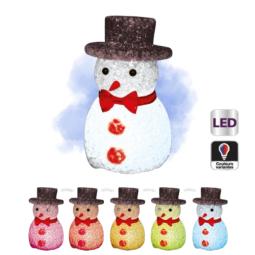 Bonhomme de neige lumineux