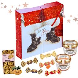 Coffret gourmand Père Noel