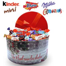 Boite ronde + 80 chocolats...