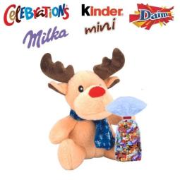 Peluche renne beige + 20...